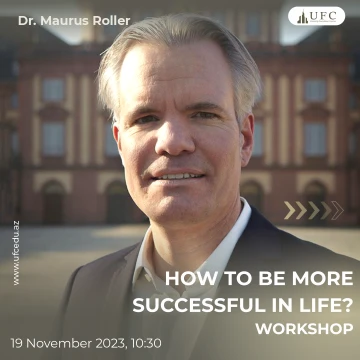 SUCCESS WORKSHOP 1: HOW TO BE MORE SUCCESSFUL IN LIFE?