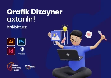 Qrafik dizayner axtarılır