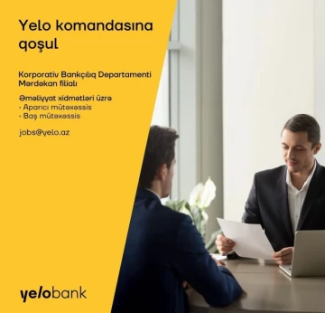 Əməliyyat xidməti/Mərdəkan vakansiyası