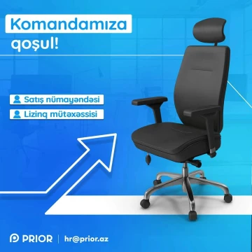 Satış nümayəndəsi və Lizinq mütəxəssisi vakansiyası