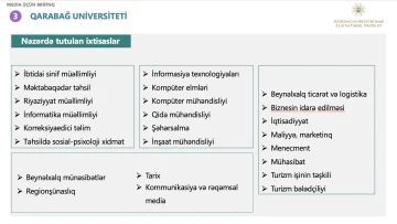 Gələn ildən Qarabağ Universitetinə qəbul aparılacaq