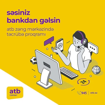 atb zəng mərkəzində "səsiniz bankdan gəlsin" təcrübə proqramı