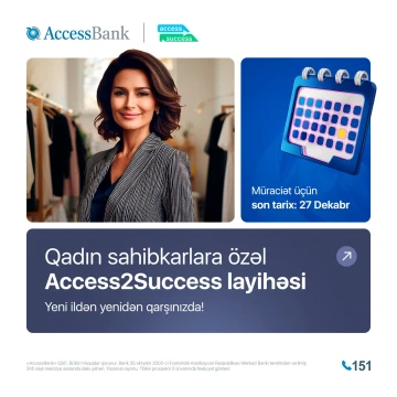 AccessBank Access2Success layihəsi ilə yenidən qarşınızda!