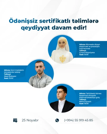 Biznesiniz və ya biznes ideyanız var?