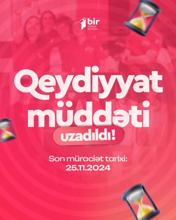 ”Bir Könüllü” Tələbə Təşkilatının təcrübə proqramı üçün qeydiyyat müddəti uzadıldı