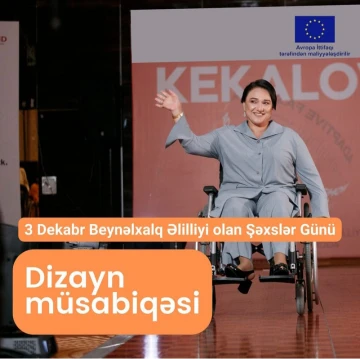 KekaMaps.com tərəfindən əlilliklə bağlı dizayn müsabiqəsi elan olunur