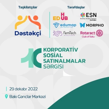Ölkədə ilk dəfə keçiriləcək sərgidə könüllü ol