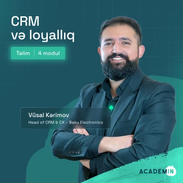 ÖDƏNİŞSİZ  “CRM və Loyallıq”  təlimi