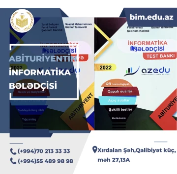 Abituriyentlər üçün tam fərqli İnformatika kitabı
