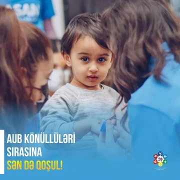 Azərbaycan Uşaqları İctimai Birliyi-Uşaq Siğinacağı Reinteqrasiya Mərkəzi könüllüləri sırasına səndə qoşul!