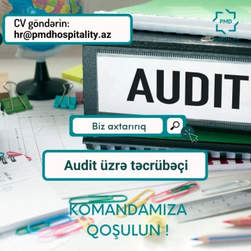 "Audit üzrə təcrübəçi" vakansiyası