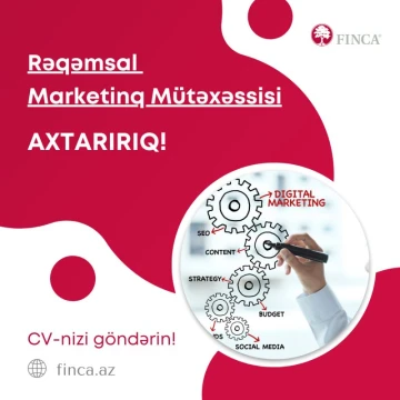 Dijital marketinq mütəxəssisi vakansiyası