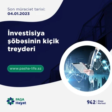 İnvestisiya şöbəsinin kiçik treyderi vakansiyası