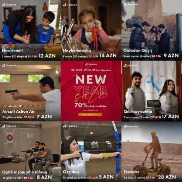 Tripsome.az - dan 70%-ə dək Yeni İl endirimləri sizi gözləyir
