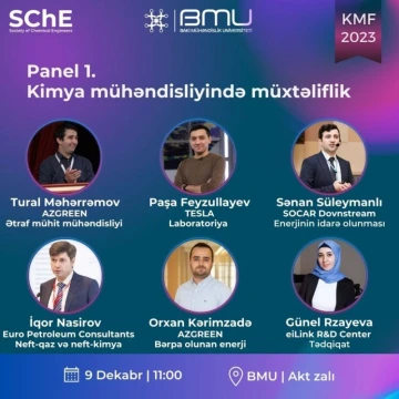 Kimya Mühəndisliyi Forumu keçiriləcək