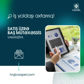 “Satış üzrə Baş mütəxəssis” vakansiyası