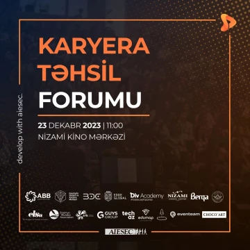 "Karyera və Təhsil Forumu" keçiriləcək