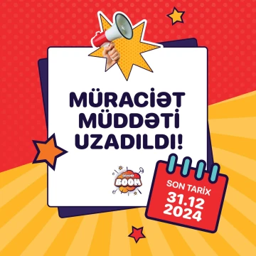 Gənclərə yaradıcılıq bacarıqlarını kəşf etmək üçün möhtəşəm bir fürsət!