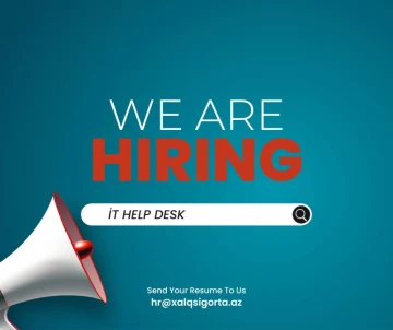 IT Help Desk vakansiyası