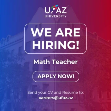 Vacancy for Math Teacher