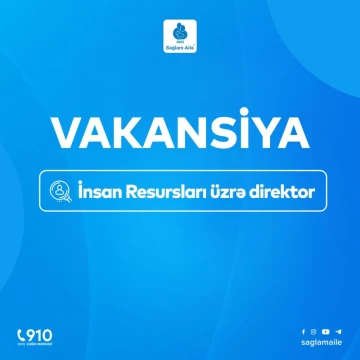 Komandamıza İnsan Resursları üzrə Direktor axtarırıq!