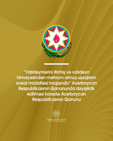 Bu şəxslərin də təhsil haqqı xərcləri dövlət hesabına qarşılanacaq