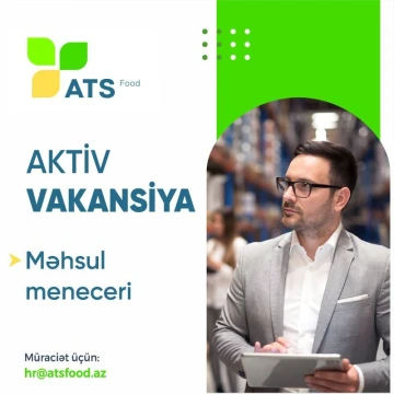 Məhsul meneceri vakansiyası