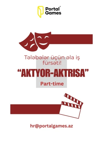 Tələbələr üçün əla iş fürsəti!