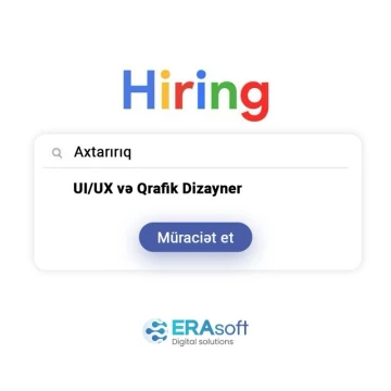 UI/UX və Qrafik Dizayner vakansiyası