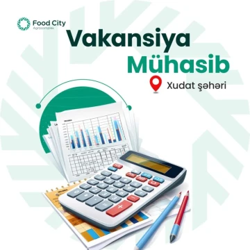 Mühasib (Xudat ş.) vakansiyası