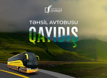 Təhsil Avtobusu Qarabağ bölgəsindən olan şagirdlər üçün yola düşür!