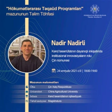 HTP məzunundan təlim proqramı