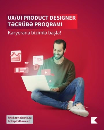 "UX/Uİ Product Designer" təcrübə proqramı