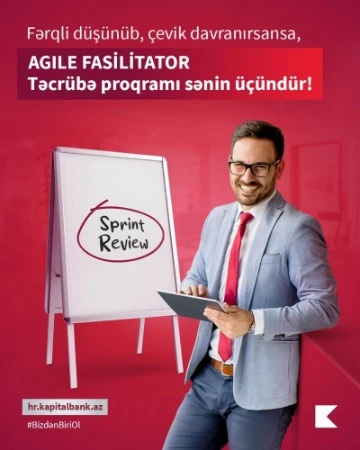 "Agile fasilitator" təcrübə proqramı