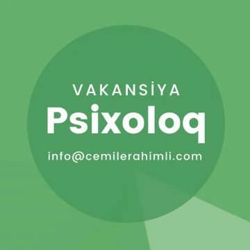 Psixoloq vakansiyası