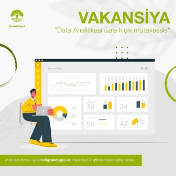 Data Analitikası üzrə Kiçik Mütəxəssis vakansiyası