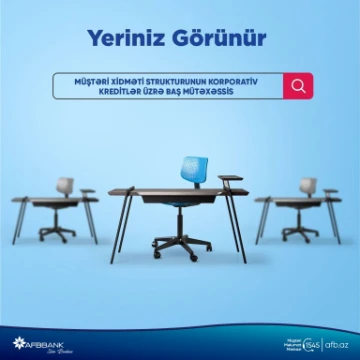 Korporativ kreditlər üzrə Baş mütəxəssis vəzifəsi üzrə vakansiya