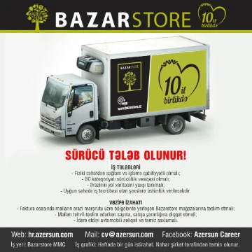 Sürücü vakansiyası