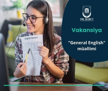 İngilis dili müəllimi vakansiyası