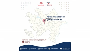 Ağdaş rəssamları ilə onlayn görüş keçiriləcək