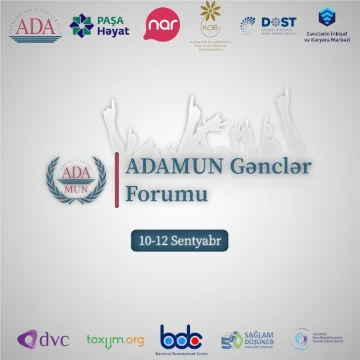 "ADAMUN" Gənclər Forumu keçiriləcək