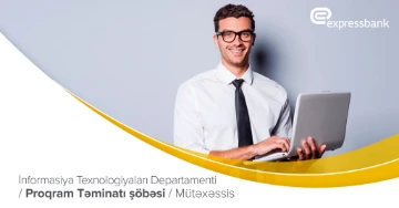 Proqram Təminatı şöbəsində Mütəxəssis vakansiyası