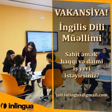 İngilis dili müəllimi vakansiyası