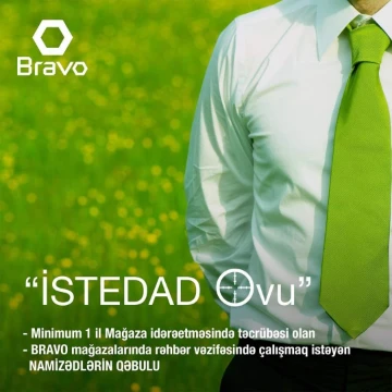 BRAVO ailəsinə qoşulma şansı