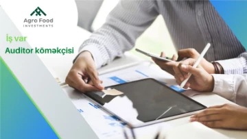 “Auditor köməkçisi” vəzifəsi üzrə vakansiya