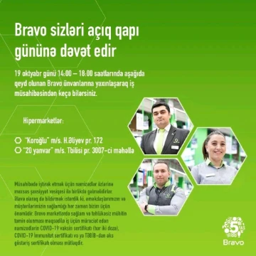 BRAVO-DA İŞİNİZ OLSUN!