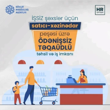 Ödənişsiz “Pərakəndə sektorunda satış və xəzinədarlıq” kursu