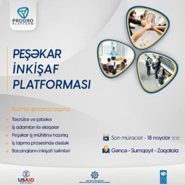 PROGRO komandası sizi “Peşəkar İnkişaf Platforması”na dəvət edir