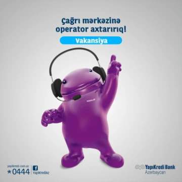 Çağrı mərkəzi operatoru vakansiyası
