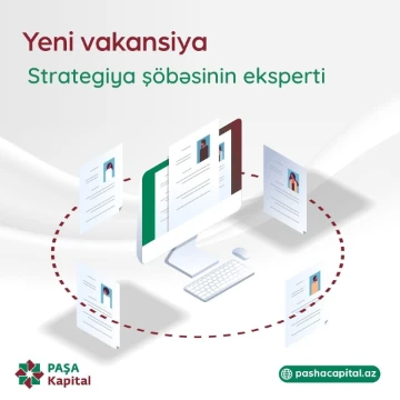 Strategiya şöbəsinin Eksperti vakansiyası